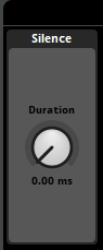 0msのSilence Instrumentの画像